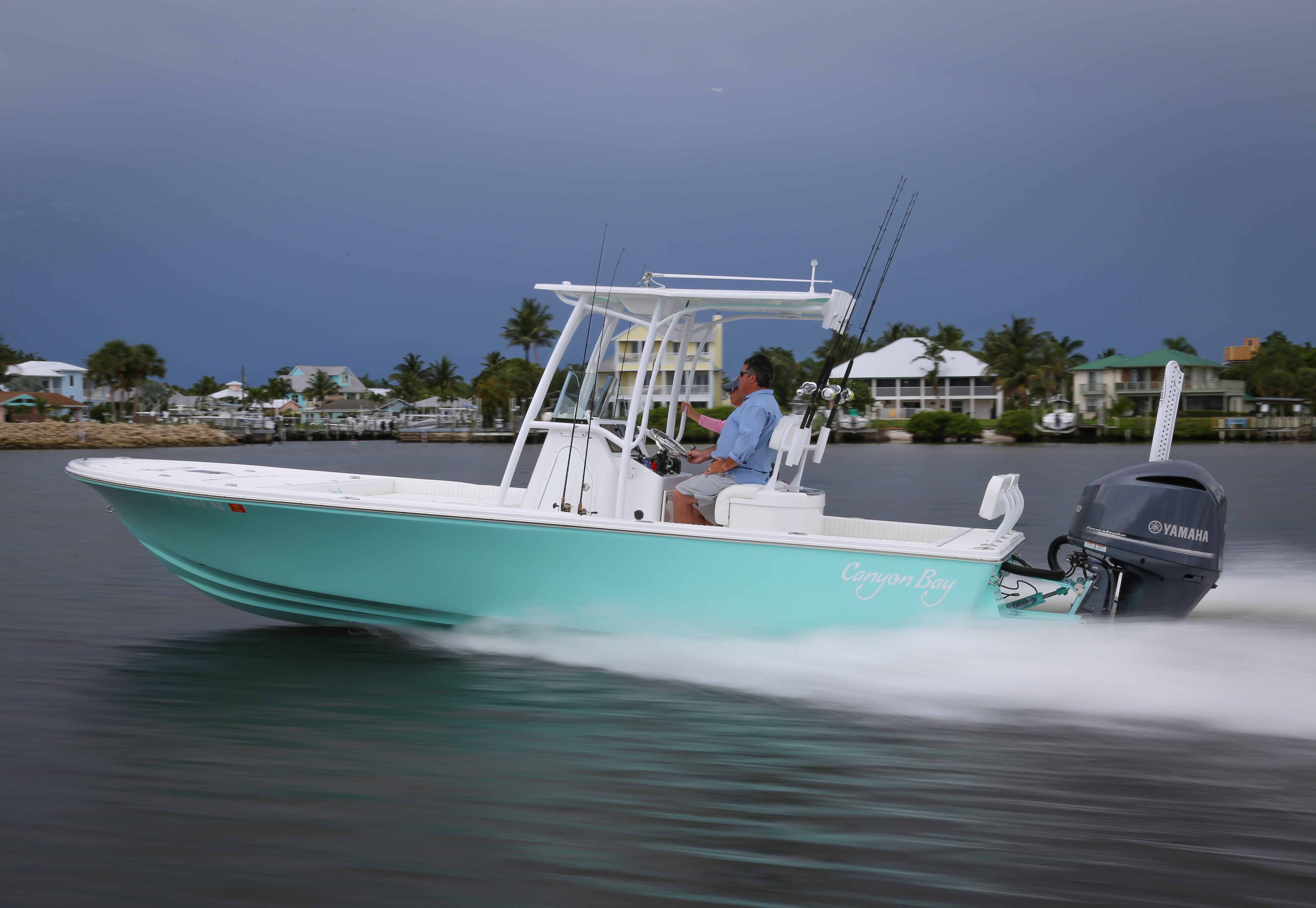 Canyon Bay 24h seafoam running yamaha coastal
