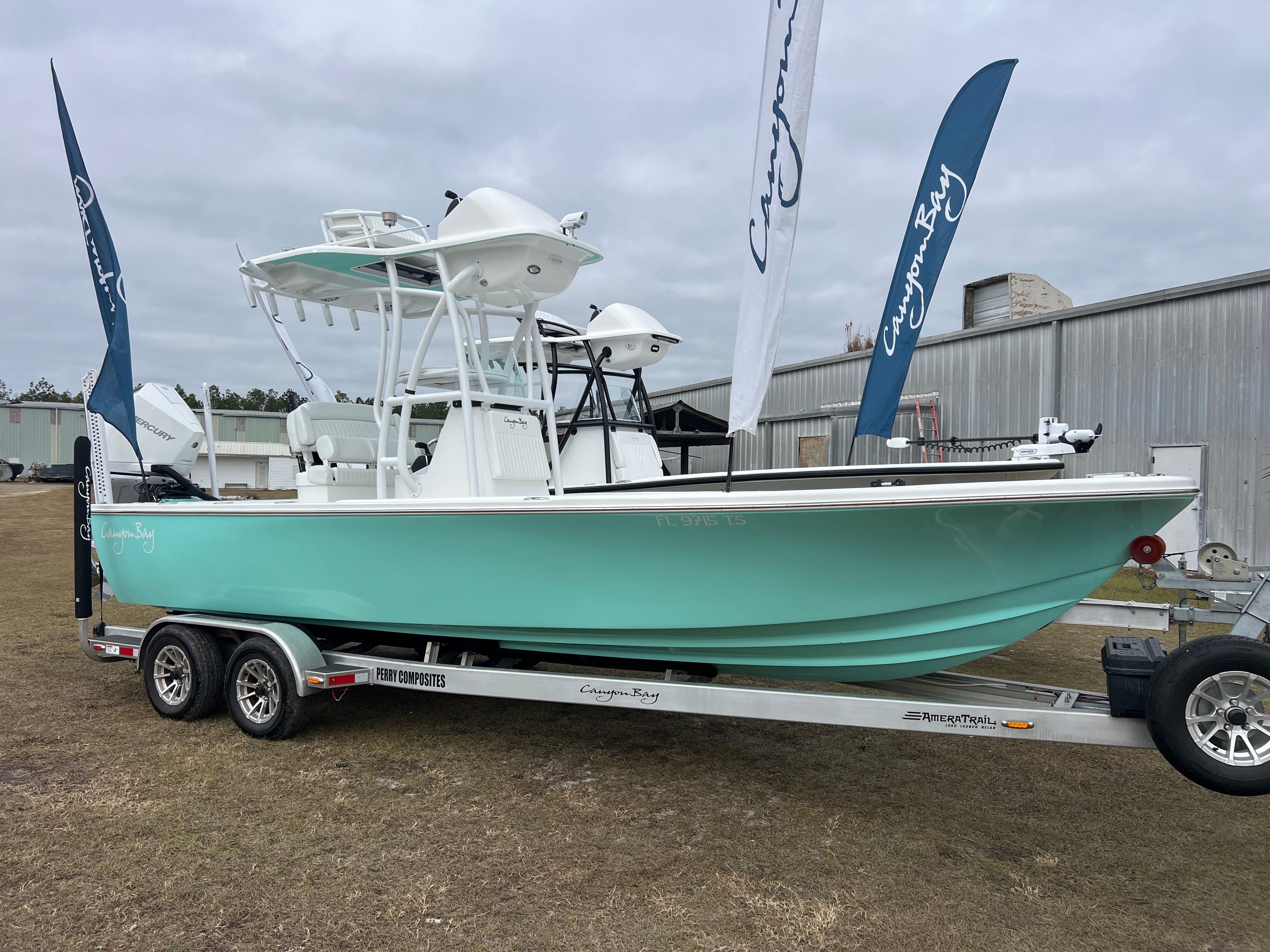 Canyon Bay 24h seafoam twin mercury dealership