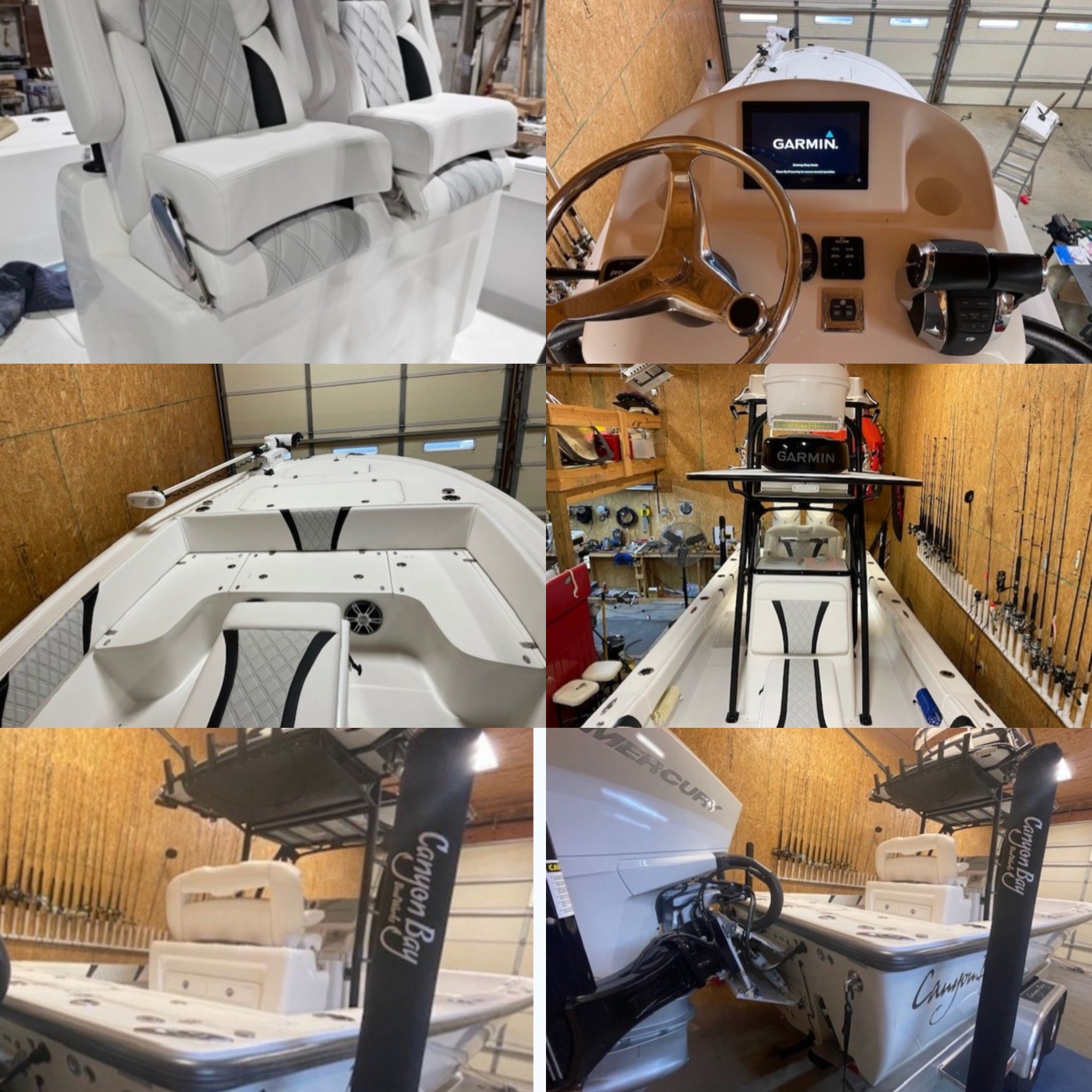 Canyon Bay 28h custom features collage tower seating